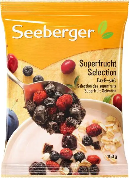 Nozes Seeberger | Seleção Superfruit | Alimentos Seeberger | Nozes alemãs | 5,2 onças no total