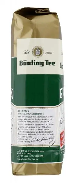 Bünting Tee | Bünting Tee Grünpackung | Bünting Tee | Deutscher Tee | Insgesamt 17,6 Unzen – Bild 2