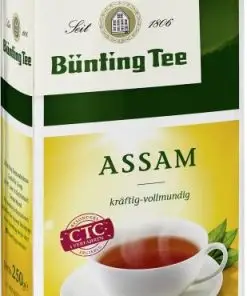Chá Bünting | Chá Bünting Assam | Chá Bünting | Chá alemão | 8,8 onças no total