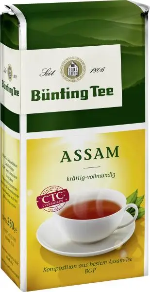 Thé Bünting | Thé Bünting Assam | Thé Bünting | Thé allemand | 8,8 onces au total