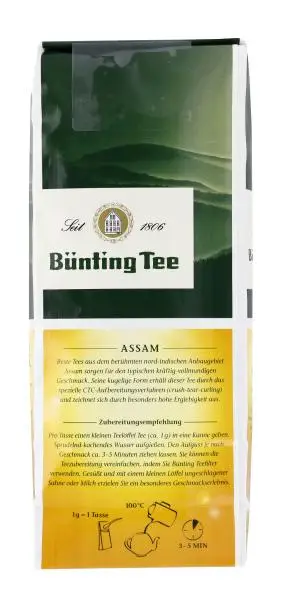 Thé Bünting | Thé Bünting Assam | Thé Bünting | Thé allemand | 8,8 onces au total – Image 3