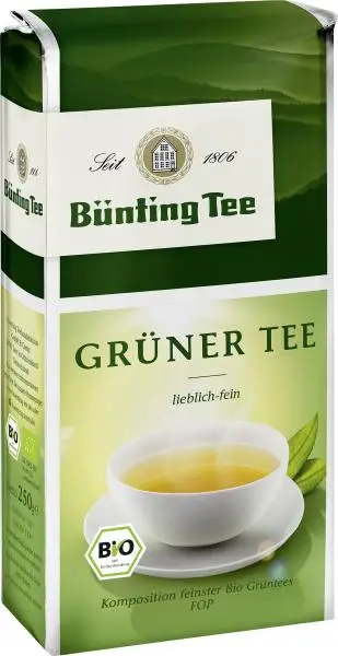 Bünting Tee | Bünting Tee Grüner Tee | Bünting Tee | Deutscher Tee | 8,8 Unzen insgesamt
