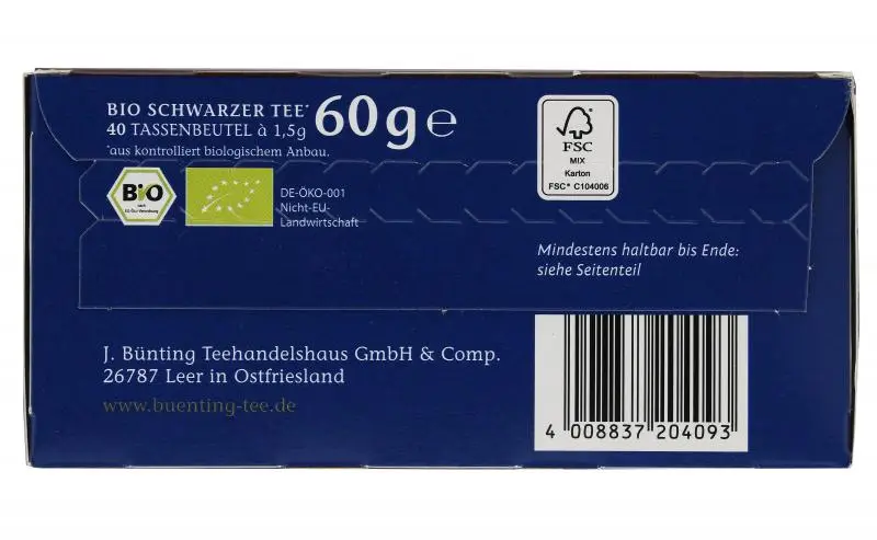 Bünting Tee | Ostfriesischer Tee | Bünting Tee | Deutscher Tee | Insgesamt 2,1 Unzen – Bild 4