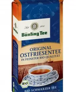 Chá da Frísia Oriental | Chá Bünting Original | Chá Bünting | Chá Alemão | 7 onças no total