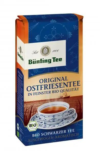 Chá da Frísia Oriental | Chá Bünting Original | Chá Bünting | Chá Alemão | 7 onças no total