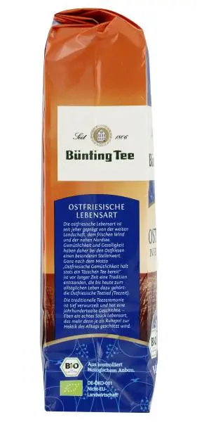 Chá da Frísia Oriental | Chá Bünting Original | Chá Bünting | Chá Alemão | 7 onças no total - Image 4