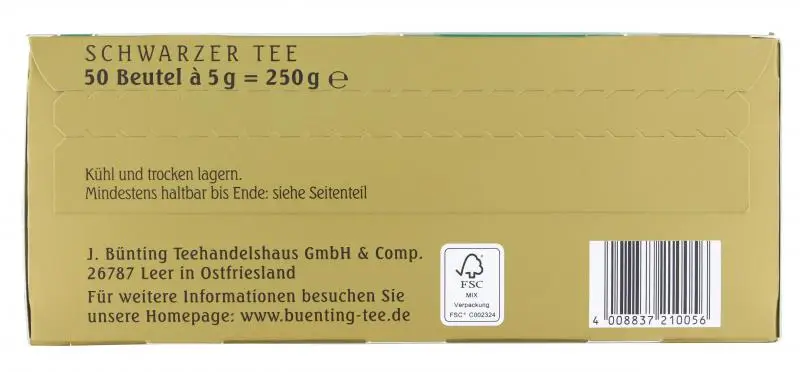 Bünting Tee | Bünting Tee Green Gold Große Teekanne | Bünting Tee | Deutscher Tee | 8,8 Unzen insgesamt – Bild 4