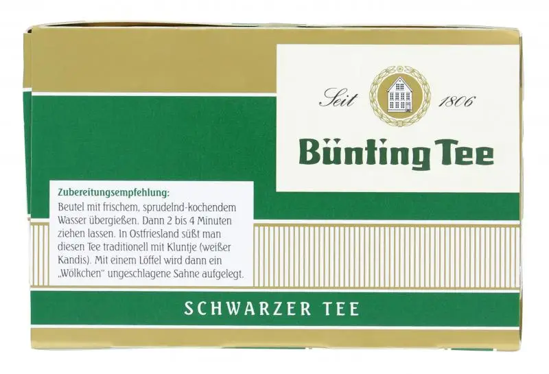 Bünting Tee | Bünting Tee Green Gold Jug Bag | Bünting Tee | Deutscher Tee | 4,9 Unzen insgesamt – Bild 3
