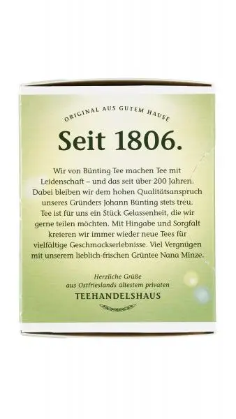 Bünting Tee | Nana Minztee | Bünting Tee | Deutscher Tee | 1,2 Unzen insgesamt – Bild 2