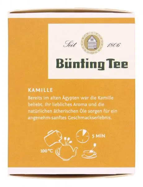 Bünting Tee | Bünting Tee Kamille Classic | Bünting Tee | Deutscher Tee | 1 Unze insgesamt – Bild 3