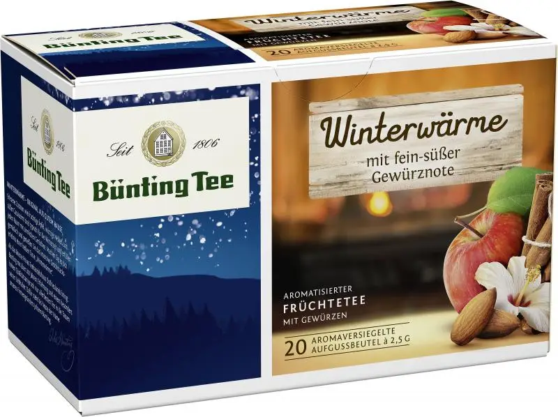 Thé Bünting | Thé Bünting Winter Warmth | Thé Bünting | Thé allemand | 1,7 once au total