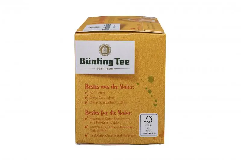 Bünting Tee | Bünting Tee Bio-Orangenblüte mit Bergamotte | Bünting Tee | Deutscher Tee | Insgesamt 1,7 Unzen – Bild 4