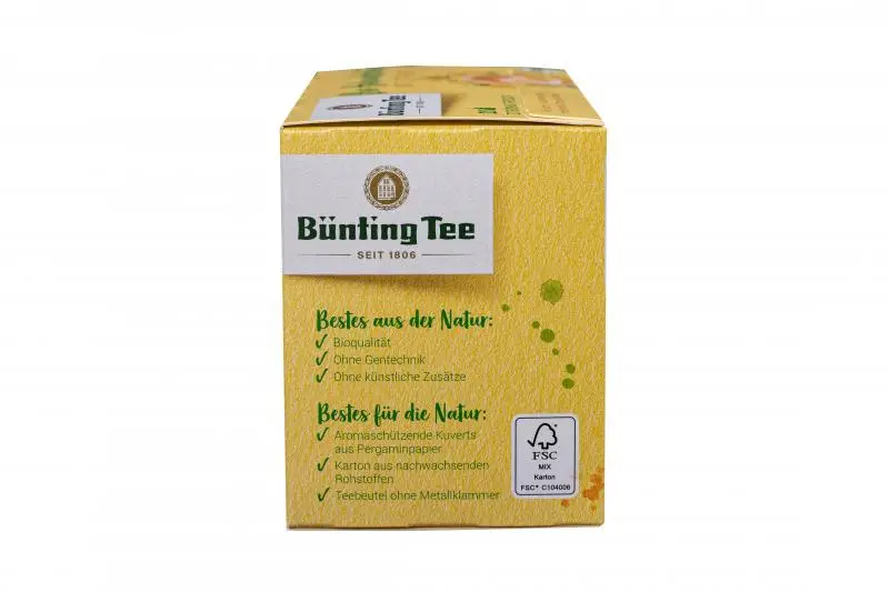Bünting Tee | Bünting Tee Holunderblüte mit Zitrone | Bünting Tee | Deutscher Tee | Insgesamt 1,7 Unzen – Bild 4