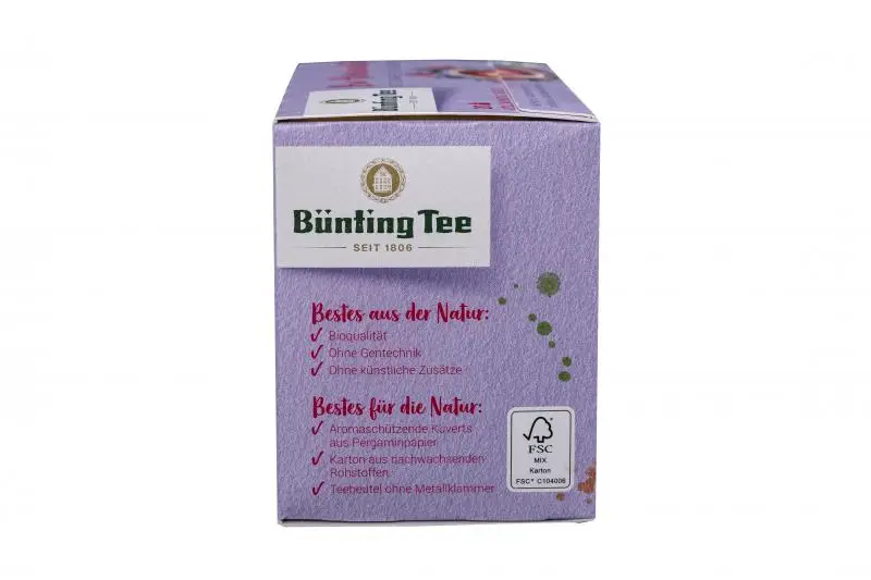 Bünting Tee | Bünting Tee Hibiskusblüte mit schwarzer Johannisbeere | Bünting Tee | Deutscher Tee | Insgesamt 1,7 Unzen – Bild 4