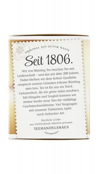 Bünting Tee | Bünting Tee Türkischer Apfel | Bünting Tee | Deutscher Tee | 1,4 Unzen insgesamt – Bild 2