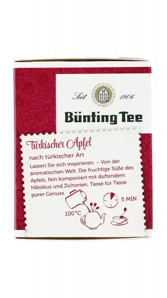 Bünting Tee | Bünting Tee Türkischer Apfel | Bünting Tee | Deutscher Tee | 1,4 Unzen insgesamt – Bild 3