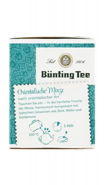 Bünting Tee | Bünting Tee Oriental Mint | Bünting Tee | Deutscher Tee | 1,2 Unzen insgesamt – Bild 3
