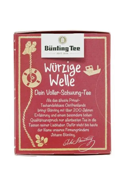 Bünting Tee | Bünting Tee Spicy Wave | Bünting Tee | Deutscher Tee | Insgesamt 1,7 Unzen – Bild 2
