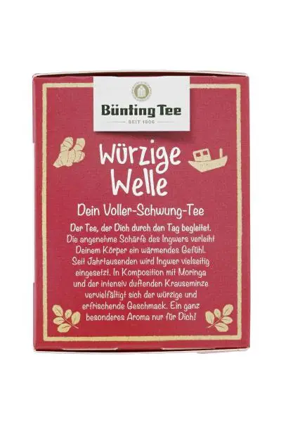 Bünting Tee | Bünting Tee Spicy Wave | Bünting Tee | Deutscher Tee | Insgesamt 1,7 Unzen – Bild 3