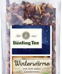 Chá Bünting | Chá Bünting Winter Warmth | Chá Bünting | Chá alemão | 7 onças no total
