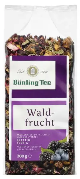 Bünting Tee | Bünting Tee Waldfrüchte | Bünting Tee | Deutscher Tee | 7 Unzen insgesamt