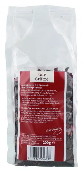 Bünting Tee | Bünting Tee Rote Früchte Gelee | Bünting Tee | Deutscher Tee | 7 Unzen insgesamt – Bild 2