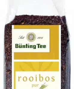 Chá Bünting | Bünting Rooibos Pure | Chá Bünting | Chá alemão | 7 onças no total