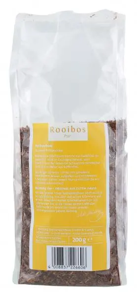 Té Bünting | Bünting Rooibos Pure | Bünting Tee | Té alemán | 7 onzas en total - Imagen 2