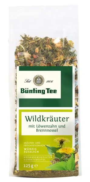 Bünting Tee | Bünting Tee Wildkräuter | Bünting Tee | Deutscher Tee | Insgesamt 4,4 Unzen