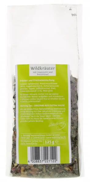 Bünting Tee | Bünting Tee Wildkräuter | Bünting Tee | Deutscher Tee | Insgesamt 4,4 Unzen – Bild 2