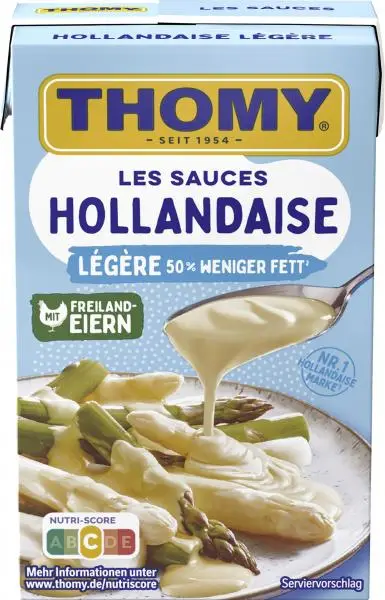 Molho Thomy | Molho Thomy Les Sauces Hollandaise Légère | Molho Alemão | Molho Alemão Thomy | 8,8 onças no total