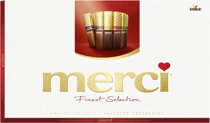 Chocolate Merci | Merci Finest Selection Great Variety | Doces Merci | Storck Merci | 14,1 onças no total