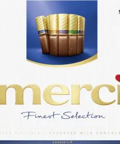 Merci Chocolate | Merci Finest Selection Bright Variety | Merci Candy | Storck Merci | 8,8 Ounce Total