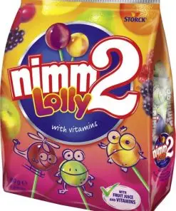 Doces Nimm2 | Take2 Lolly | Nimm2 Lachgummi | Nimm2 Gummy | 4,2 onças no total
