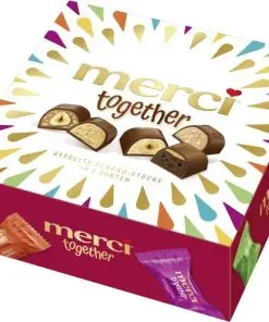 Merci Chocolate | Merci Together | Merci Candy | Storck Merci | 6,1 Ounce Total