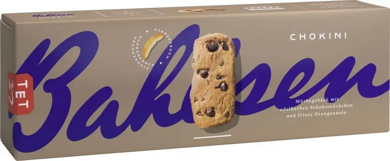 Bahlsen Kekse | Bahlsen Chokini Shortbread mit Schokoladenstückchen | Bahlsen Kekse | Deutsche Kekse aus Deutschland | Insgesamt 5,2 Unzen