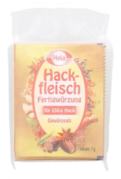 Ketchup Hela Curry | Tempero pronto para carne picada Hela | Molho Hela Curry | Ketchup Hela Gewurz Curry | 34 g no total