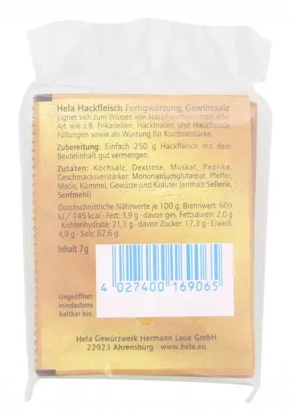 Ketchup Hela Curry | Tempero pronto para carne picada Hela | Molho Hela Curry | Ketchup Hela Gewurz Curry | 34 g no total - Image 2