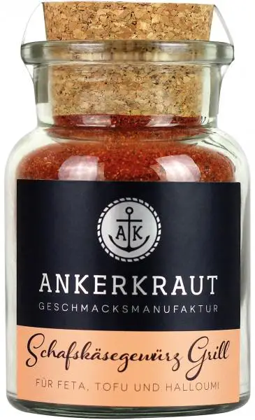 Ankerkraut Gewürze | Ankerkraut Schafskäse-Gewürz Barbecue | Ankerkraut Gewürze | Deutsche Gewürze und Würzmittel | Insgesamt 3,3 Unzen