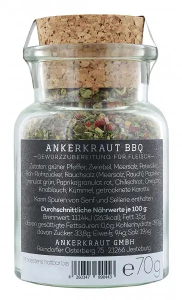 Ankerkraut Gewurze | Mistura para churrasco e grelhados Ankerkraut | Especiarias Ankerkraut | Especiarias e temperos alemães | 2,4 onças no total - Image 2