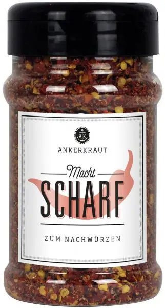 Ankerkraut Gewürze | Ankerkraut Power Hot | Ankerkraut Gewürze | Deutsche Gewürze und Würzmittel | Insgesamt 5,8 Unzen