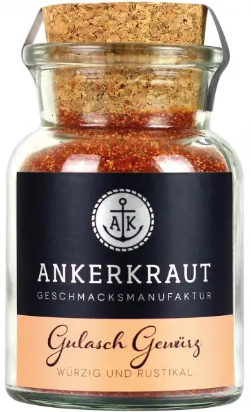 Ankerkraut Gewurze | Ankerkraut Especiarias para Goulash | Ankerkraut Especiarias | Especiarias e temperos alemães | 2,8 onças no total