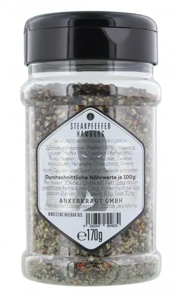 Ankerkraut Gewurze | Pimenta para Bife Ankerkraut Hamburgo | Especiarias Ankerkraut | Especiarias e Temperos Alemães | 5,9 onças no total - Image 2