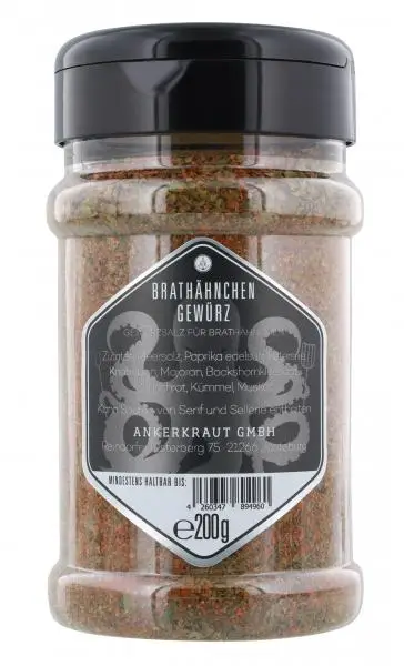 Ankerkraut Gewurze | Ankerkraut Marinada Seca para Frango Assado | Especiarias Ankerkraut | Especiarias e Temperos Alemães | 7 onças no total - Image 2