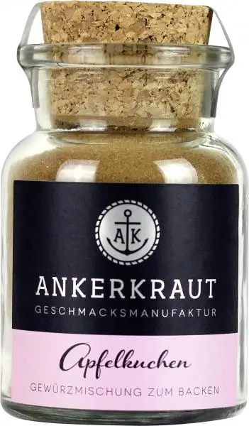 Ankerkraut Gewürze | Ankerkraut Apfelkuchengewürz | Ankerkraut Gewürze | Deutsche Gewürze und Würzmittel | Insgesamt 2,2 Unzen