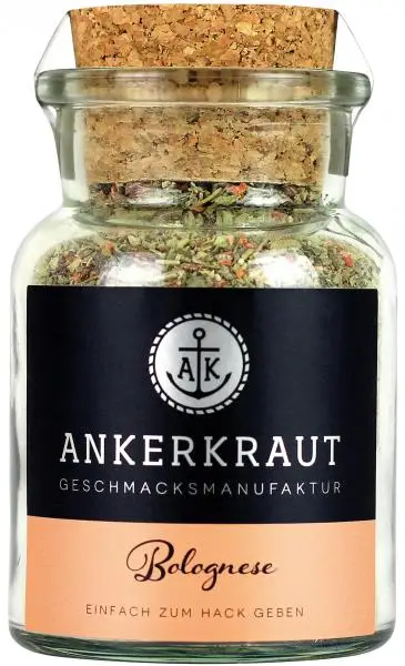 Ankerkraut Gewürze | Ankerkraut Bolognese-Gewürzmischung | Ankerkraut Gewürze | Deutsche Gewürze und Würzmittel | Insgesamt 3,5 Unzen