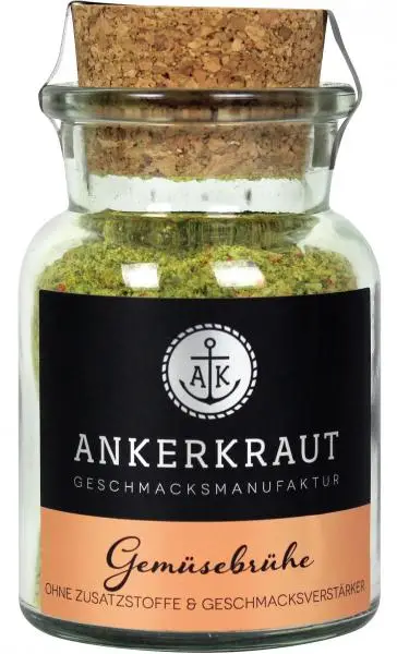 Ankerkraut Gewürze | Ankerkraut Gemüsebrühe | Ankerkraut Gewürze | Deutsche Gewürze und Würzmittel | Insgesamt 3,1 Unzen