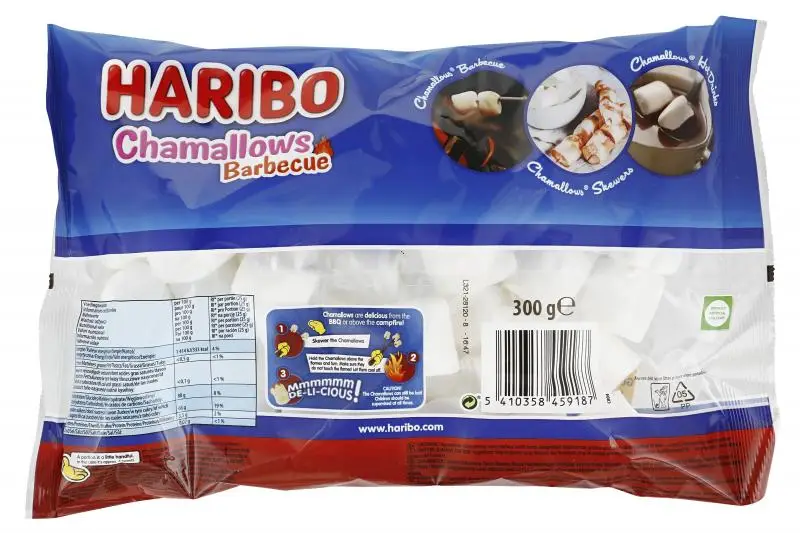 HARIBO Candy | HARIBO Chamallows Barbecue | HARIBO Gummies | HARIBO Gummi Candy | 10,5 Ounce Total - Image 2