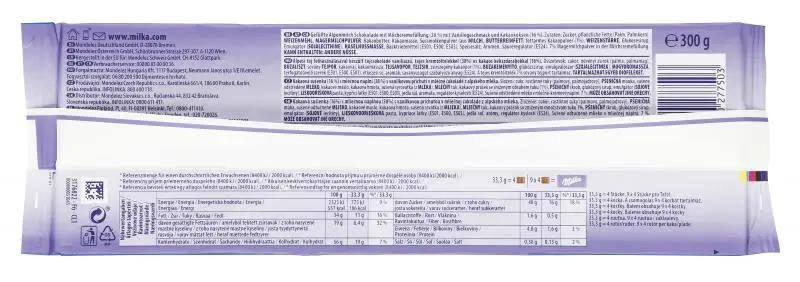 Bonbons au chocolat Milka | Barre Oreo XXL | Barres Milka | Bonbons Milka | 10,5 onces au total – Image 3