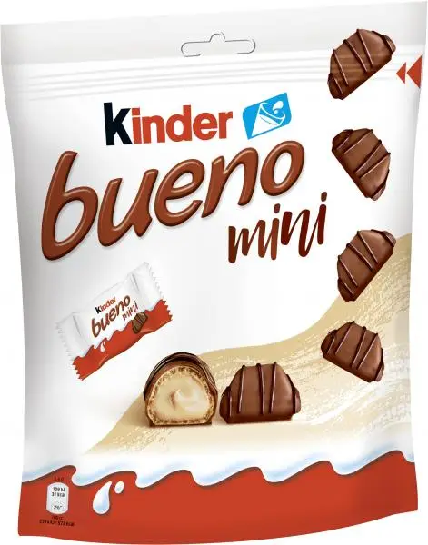 Chocolat Kinder | Mini Kinder Bueno | Barres Kinder | Barres chocolatées Kinder | 3,8 onces au total